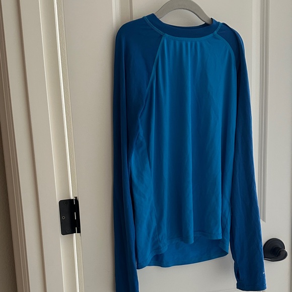 Blue Long Sleeve rashguard Columbia - Picture 1 of 3
